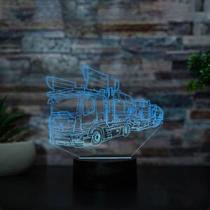 Lampă 3D - Mașina Ta