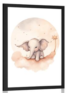 Poster elefant visător