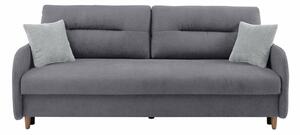 Canapea extensibilă Boston 582, Numărul de locuri: 3, Spațiu de depozitare, 88x206x93cm, 106 kg, Picioare: Lemn