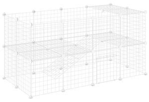 Pawhut tarc Personalizabil – 36 Panouri Metal pentru Animale | Aosom Romania