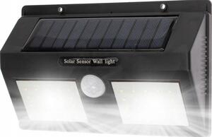 Aplica solara cu 40 LED-uri, 6500K, senzor miscare, 120 grade, timer, IP65
