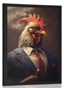 Poster gangster animal cocoș