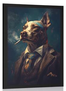 Poster gangster animal câine