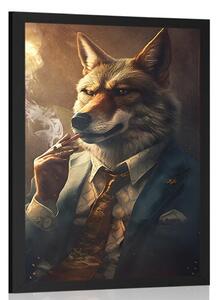 Poster gangster animal lup