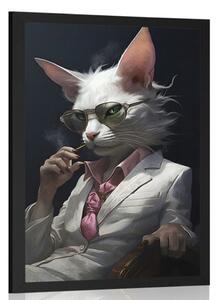 Poster gangster animal pisică