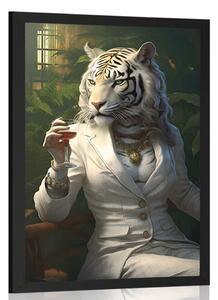 Poster gangster animal tigresă