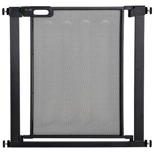 PawHut Poarta de Siguranta Reglabila 76–103 cm pentru Usi/Scari – Negru | Aosom Romania