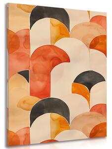 Tablou modele moderne peach Fuzz