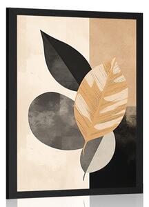 Poster frunze abstracte No1