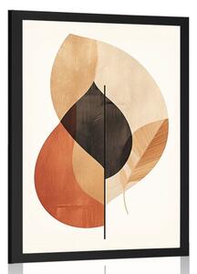 Poster frunze abstracte No3