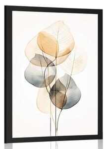 Poster frunze abstracte No2