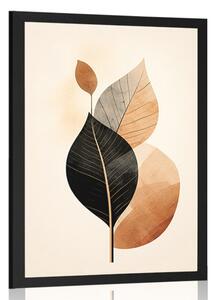 Poster frunze abstracte No4