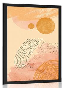 Poster modele moderne peach Fuzz