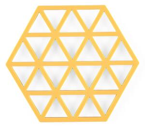 Suport pentru vase fierbinți din silicon 16x14 cm Triangles – Zone