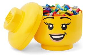 Cutie de depozitare pentru copii din plastic Head – LEGO®