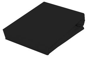 Aga Cearșaf JERSEY 180x200 cm Culoare cearșaf: Negru