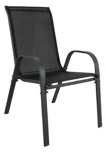 Linder Exclusiv Scaun de grădină STAPEL MC330880 Negru
