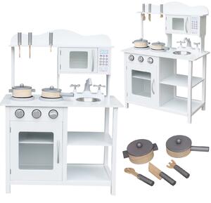 Aga Bucătărie din lemn pentru copii MDF cu accesorii 85cm