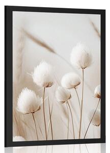 Poster tulpini de bumbac