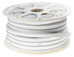 Bandă LED NEON - 230V - 1m - 8W/m - IP68 - impermeabil - alb rece