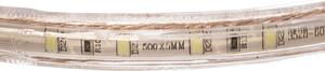 Bandă LED - 230V - SMD 2835 - 1m - 60LED/m - 6W/m - 380Lm - IP68 - alb cald - 10mm