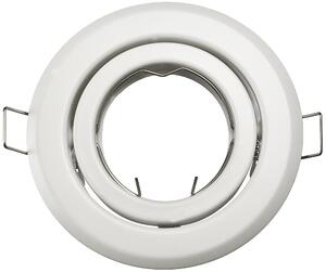 Spot încastrat rotund ORIENTABIL BRG70010 alb