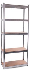 Aga Raft metalic 174x75x30 cm 5 rafturi