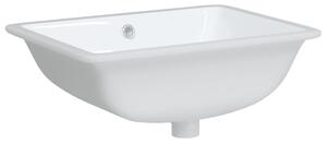 Chiuvetă de baie albă 52x38,5x19,5 cm, ovală, ceramică