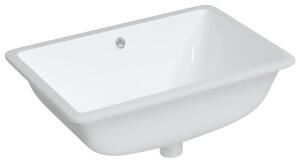 Chiuvetă de baie albă 60x40x21 cm, ovală, ceramică
