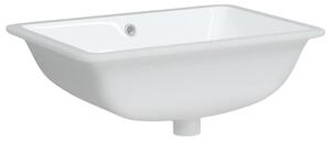 Chiuvetă de baie albă 55,5x37,5x19 cm, ovală, ceramică