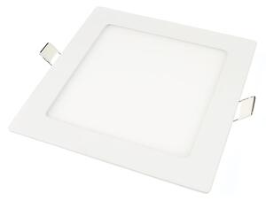 Panou LED încastrat pătrat - 12 W - alb neutru