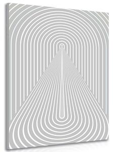 Tablou perspectiva curcubeului Mid-Century