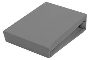 Aga Cearșaf JERSEY DELUX 140x200 cm Culoare: gri