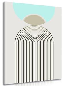 Tablou curcubeul viitorului Mid-Century