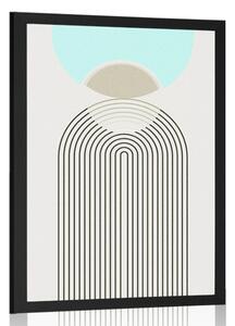 Poster curcubeul viitorului Mid-Century