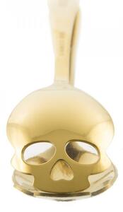 Lingurita in forma de craniu pentru zahar, inghetata, bomboane, etc., GOLD, MyStyle®