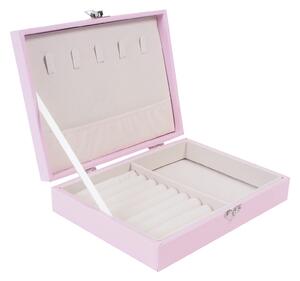 Aga Cutie de Bijuterii 20x15x5 cm Roz