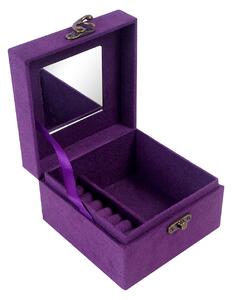 Aga Cutie de bijuterii 12,2x12,2x8,5 cm Violet