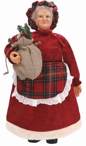 Figurină de Crăciun doamna Claus