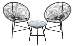 Set mobilier de grădină Aga Gri