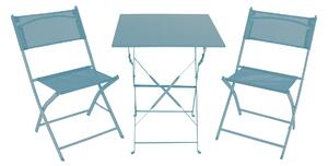 Linder Exclusiv Set Grădină BISTRO SET Albastru