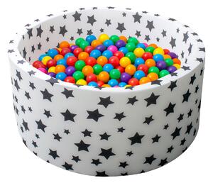 Piscină uscată Aga 90x40 cm cu bile Stele