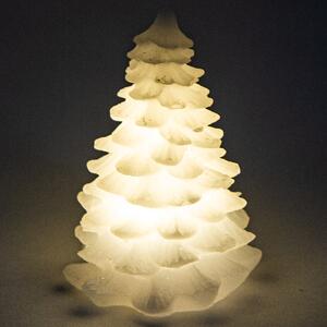 Lumânare LED de Crăciun Alabaster tree, 12 cm