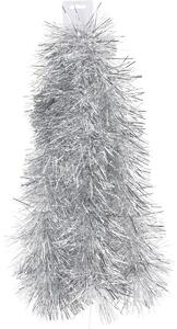 Beteală de Crăciun Gleam, argintiu, 2 m