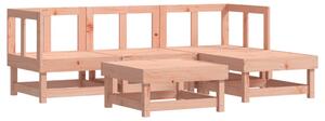 Set mobilier relaxare de grădină, 5 piese, lemn masiv douglas