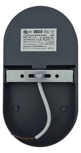 Aplica de exterior LED cu senzor de mișcare, 18W/230V, IP44, antracit