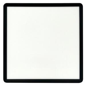 Plafonieră LED, 32 W, 230 V, 3000/4000/6500 K, 40 x 40 cm, negru