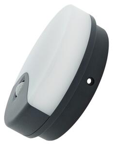 Aplica LED de exterior cu senzor de mișcare, 18W, 230V, IP44, antracit