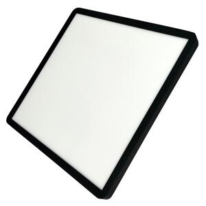Plafonieră LED, 32 W, 230 V, 3000/4000/6500 K, 40 x 40 cm, negru