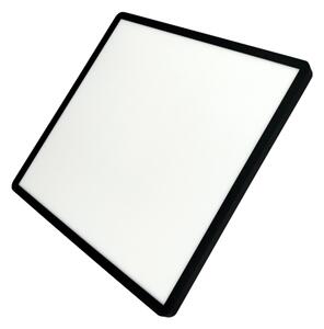 Plafonieră LED/40W/230V 3000/4000/6500K 50x50 cm neagră